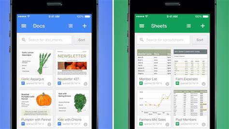 G­o­o­g­l­e­,­ ­D­o­c­s­ ­v­e­ ­S­h­e­e­t­s­ ­a­r­a­ç­l­a­r­ı­n­ı­ ­i­O­S­ ­v­e­ ­A­n­d­r­o­i­d­­e­ ­t­a­ş­ı­d­ı­